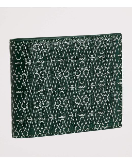 Wolf Green Signature Billfold Wallet