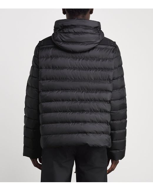 Rick Owens Black X Moncler Down Ziplock Puffer Jacket for men
