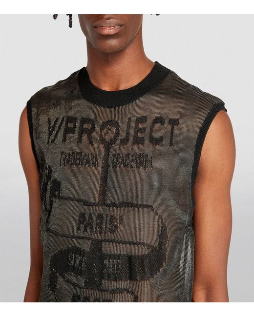 Y. Project Black Paris' Best Tank Top for men