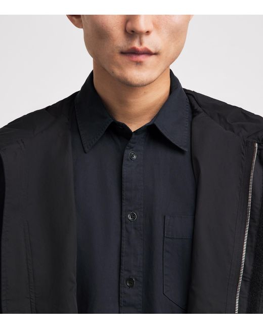 Rag & Bone Blue Cotton-Lyocell Tomlin Shirt for men