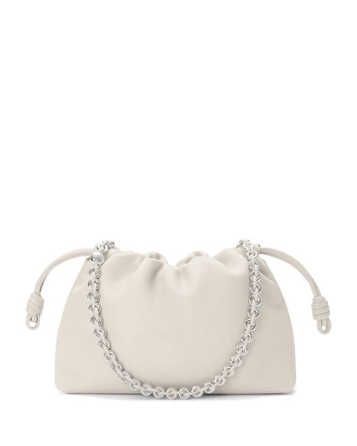 Loewe Natural Medium Leather Flamenco Purse