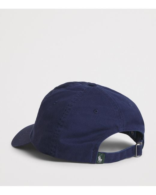Ralph Lauren Blue X Wimbledon Baseball Cap for men