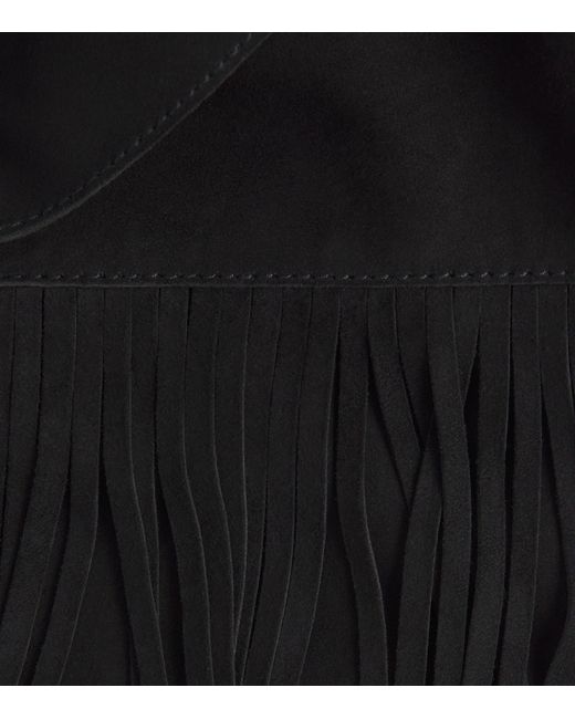 Rixo Black Suede Teagan Jacket