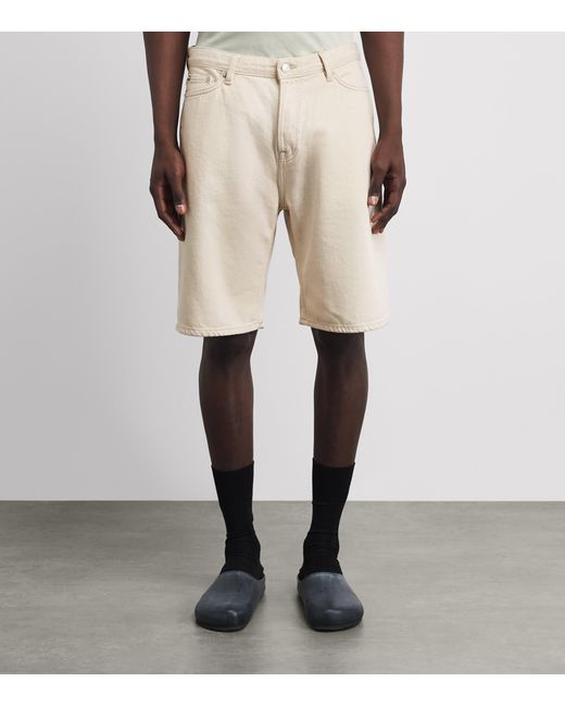 Samsøe & Samsøe Natural Denim Saeddie Straight Shorts for men