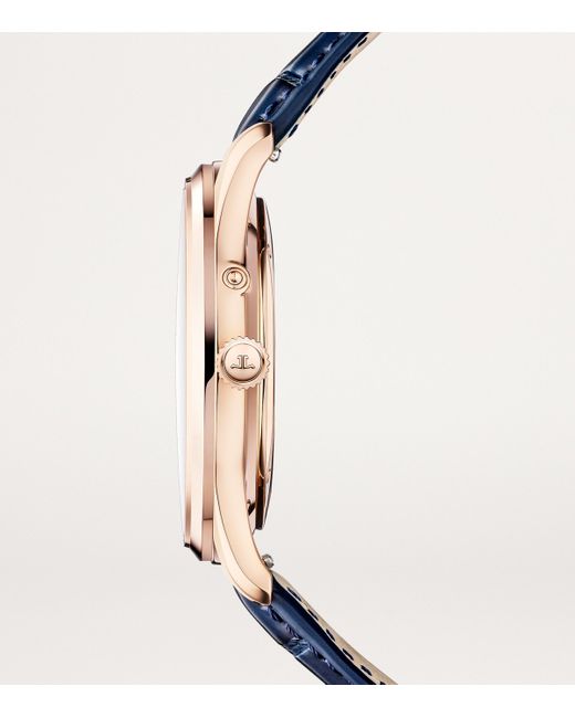 Jaeger-lecoultre Blue Rose Master Ultra Thin Power Reserve Watch for men