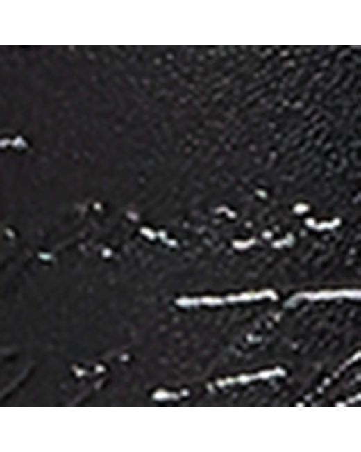 Emporio Armani Black Leather Buckle Belt for men