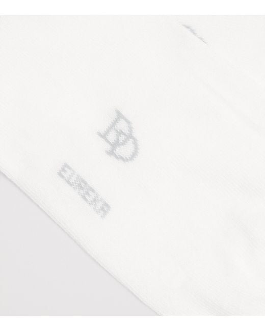 Doré Doré White Eureka Socks for men
