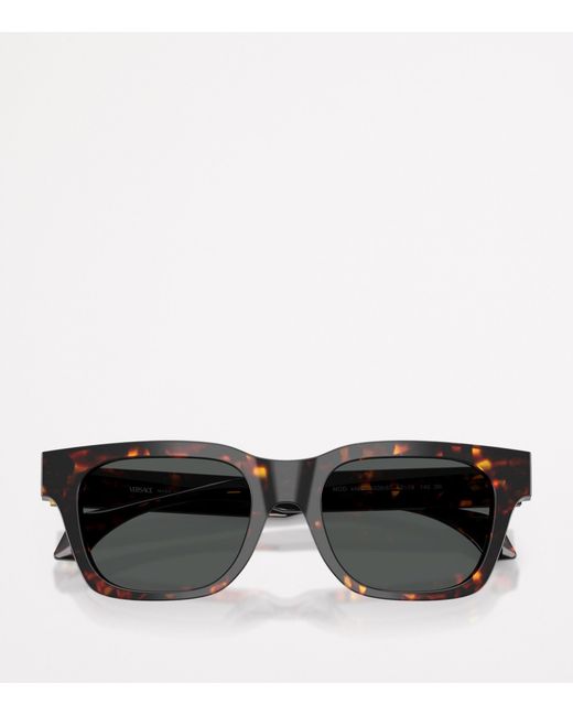 Versace Gray Square Sunglasses for men