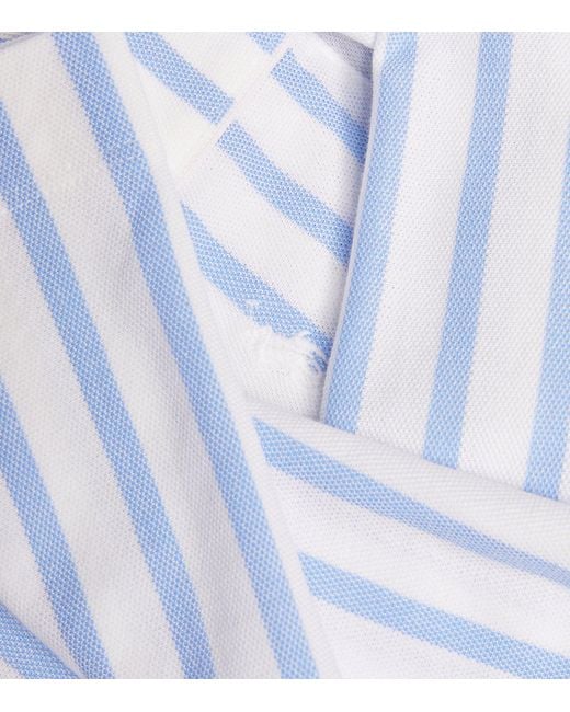Polo Ralph Lauren Blue Cotton Oxford Stripe Pyjama Set for men