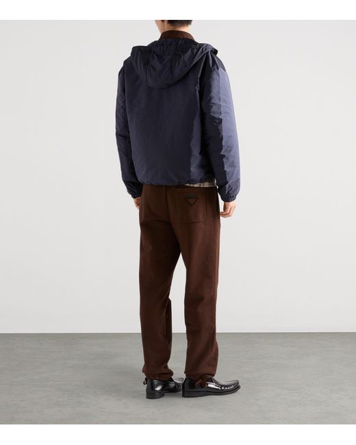 Prada Blue Coats for men