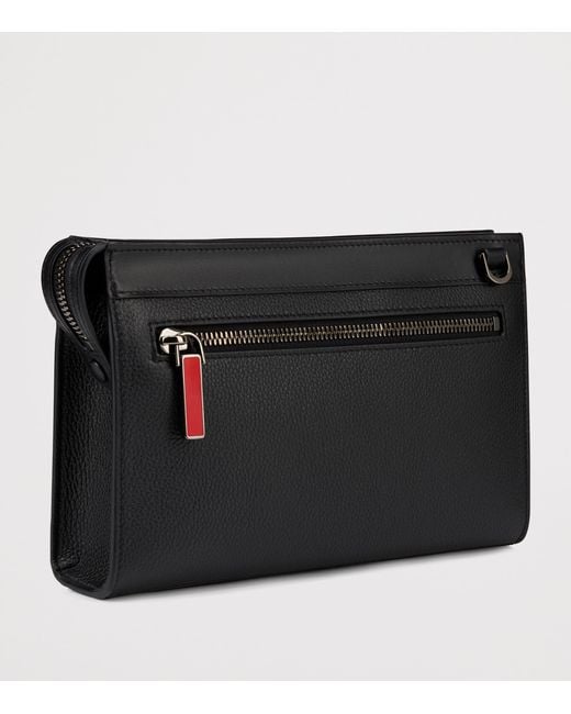 Christian Louboutin Black Funky Mini Leather Cross-Body Bag