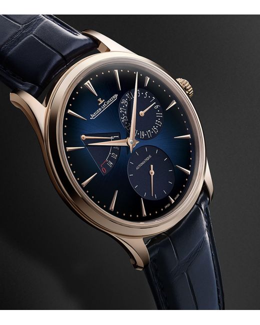 Jaeger-lecoultre Blue Rose Master Ultra Thin Power Reserve Watch for men