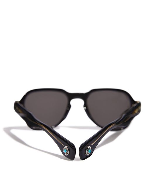 Jacques Marie Mage Black Red Cloud Sunglasses for men
