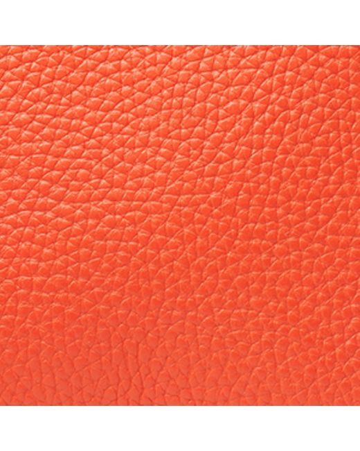 Aspinal Red Medium Leather Ella Pouch
