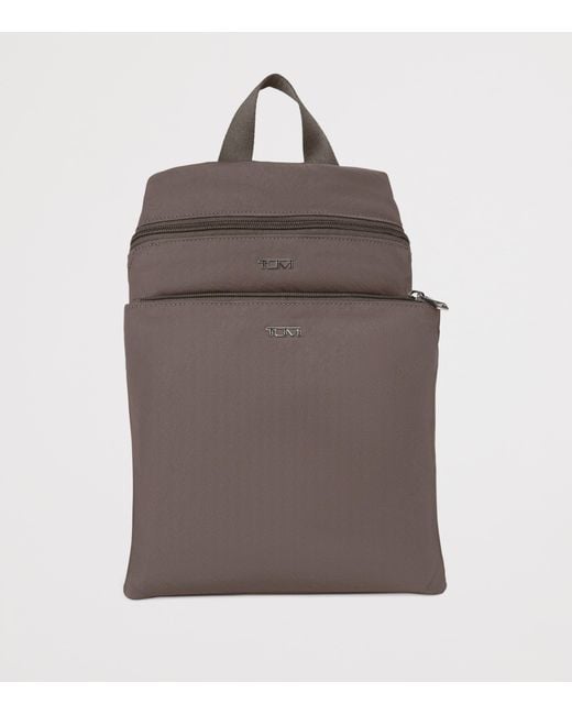 Tumi Brown Nylon Voyageur Just