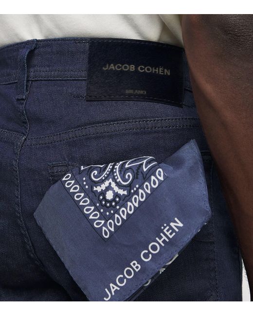 Jacob Cohen Blue Bard Slim Jeans for men