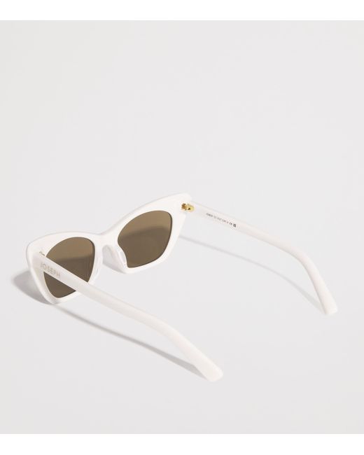 Joseph Natural Cat Eye Sunglasses