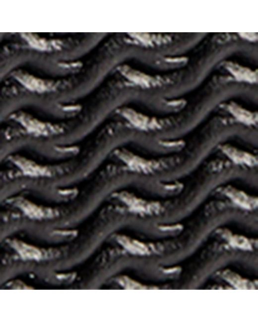 Giorgio Armani Black Leather Wave-Embossed Bifold Wallet for men