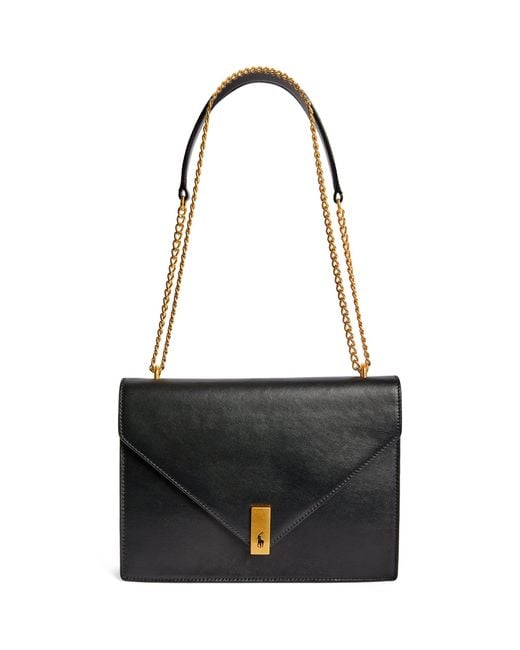 Mother Black Leather Id Cross-body Bag