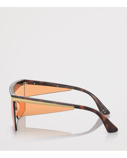 Versace Brown Ve2254 Square Sunglasses for men