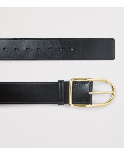 Polo Ralph Lauren Black Leather Belt