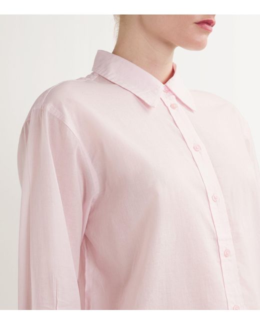 ME+EM Pink Me+em Cotton Shirt