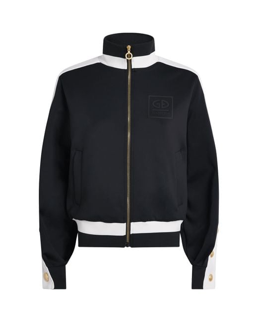 Goldbergh Black High-Stretch Monaco Track Jacket