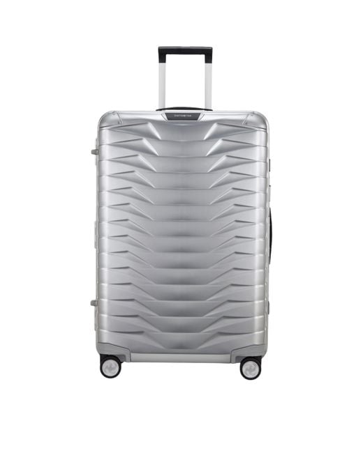 Samsonite Gray Proxis Alu Check-In Spinner Suitcase
