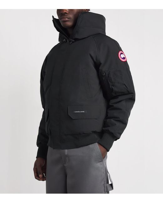 Canada Goose Black Chilliwack Down Bomber Jacket for men