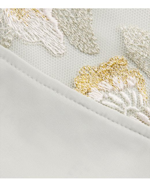 Fantasie White Lace Magdalena Thong Briefs