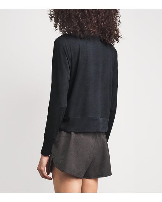 vuori Black Technical Daydream Long-Sleeve T-Shirt