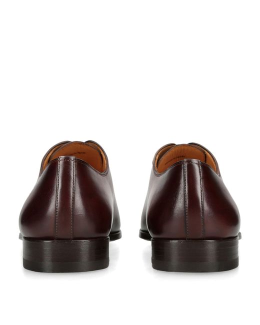 Magnanni Shoes Natural Wholecut Oxford Shoes for men