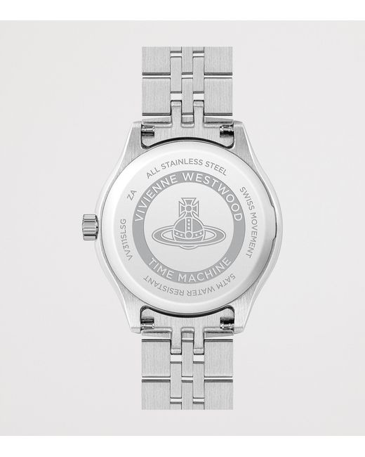 Vivienne Westwood Metallic Stainless Steel Little Camberwell Watch