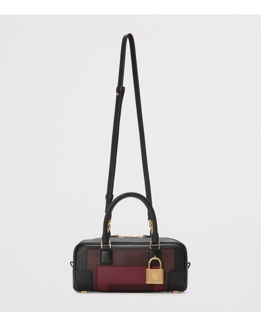 Loewe Black X Albers Leather Amazona 23 Top-Handle Bag