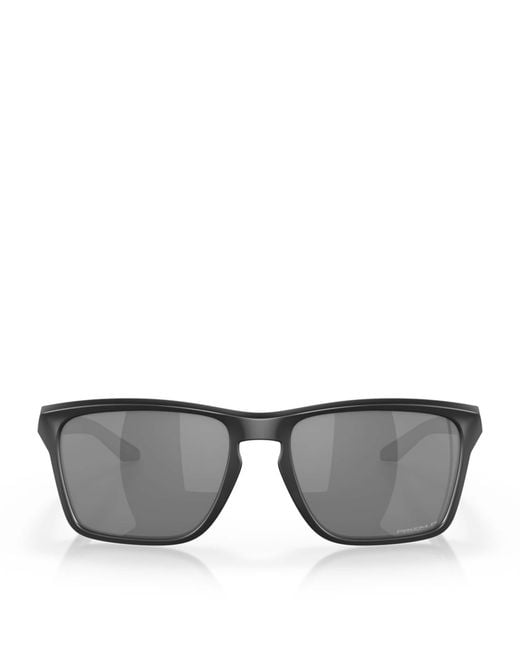 Oakley Gray Sylas Rectangle Sunglasses for men