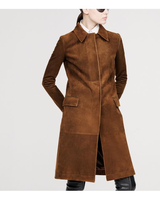 Tom Ford Brown Suede Coat