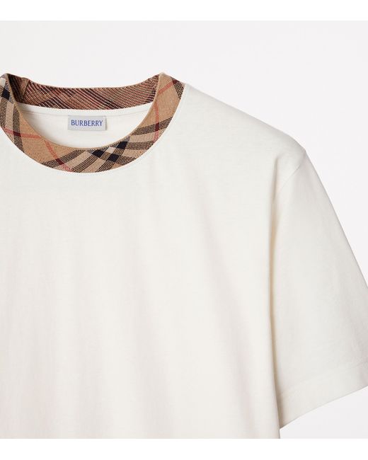 Burberry White 'Ryan' T-Shirt for men
