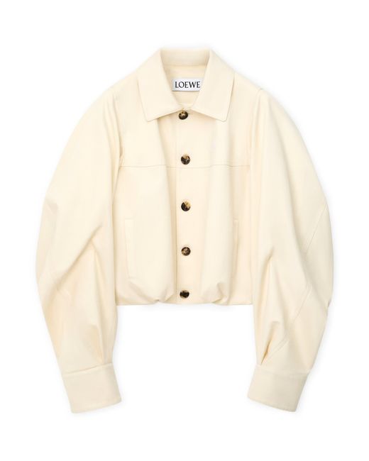 Loewe Natural Cotton-Silk Jacket