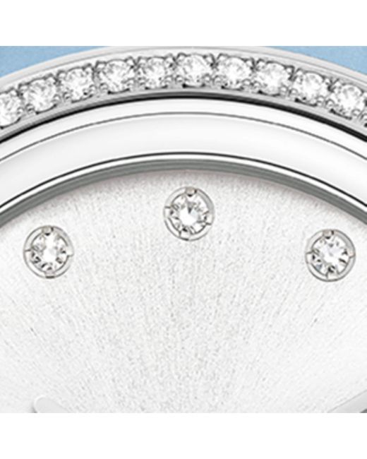 Piaget Blue Steel, Diamond And Alligator Strap Possession Watch