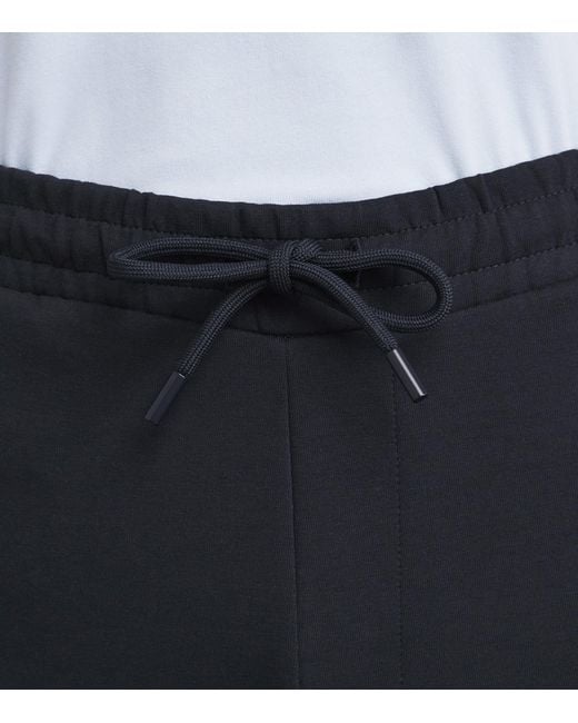 Boss Black Stretch-Cotton Logo Sweatpants for men