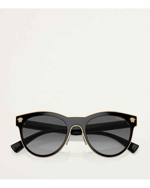 Versace Black Metal 0Ve2198 Sunglasses