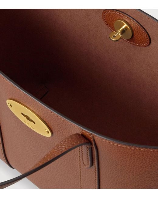 Mulberry Brown Mini Bayswater Tote Oak