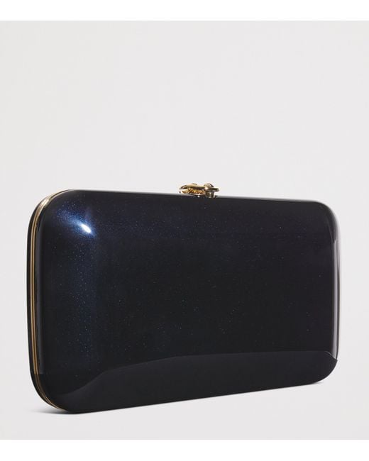 Jeffrey Levinson Blue Finley Clutch Bag