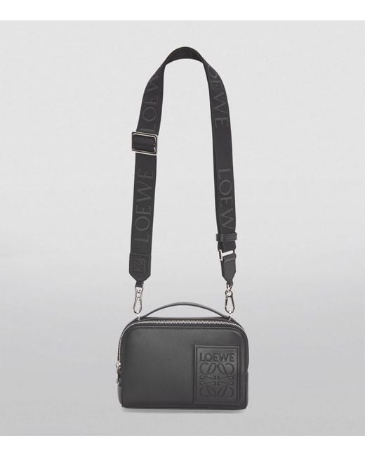 Loewe Black Mini Leather Camera Bag