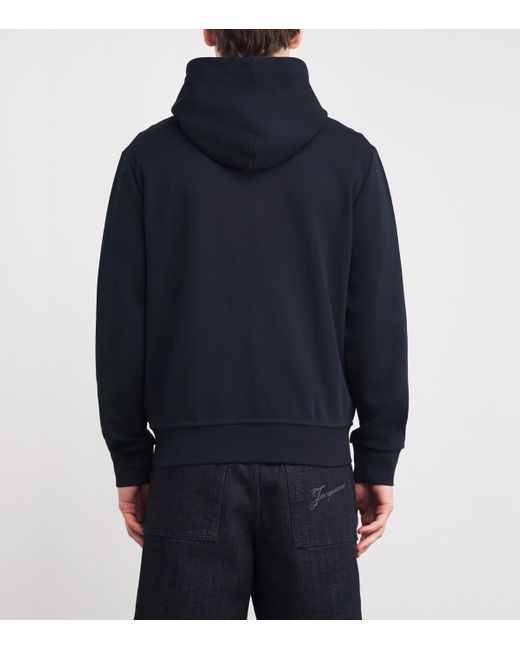Polo Ralph Lauren Blue Polo Pony Zip-Up Hoodie for men