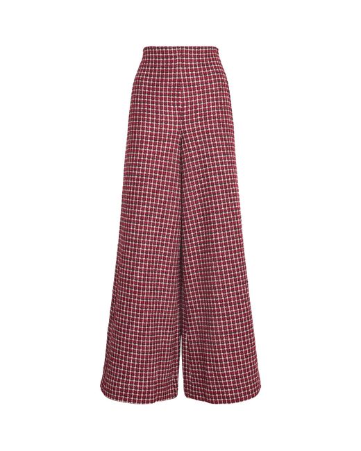 ME+EM Purple Wide Palazzo Trousers