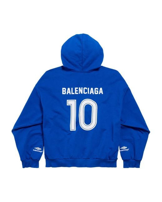 パーカー・フーディ BALENCIAGA Blue cotton oversize sweatshirt Balenciaga Blue Cotton Oversize Sweatshirt | italist, ALWAYS