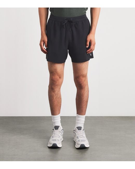 vuori Black 5' Lined Course Shorts for men