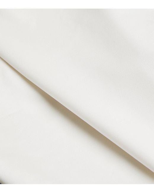 Spanx White Shaping Satin Thong Bodysuit