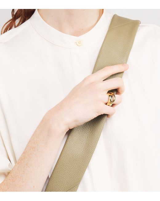 LIE STUDIO Metallic Plated The Sofie Ring